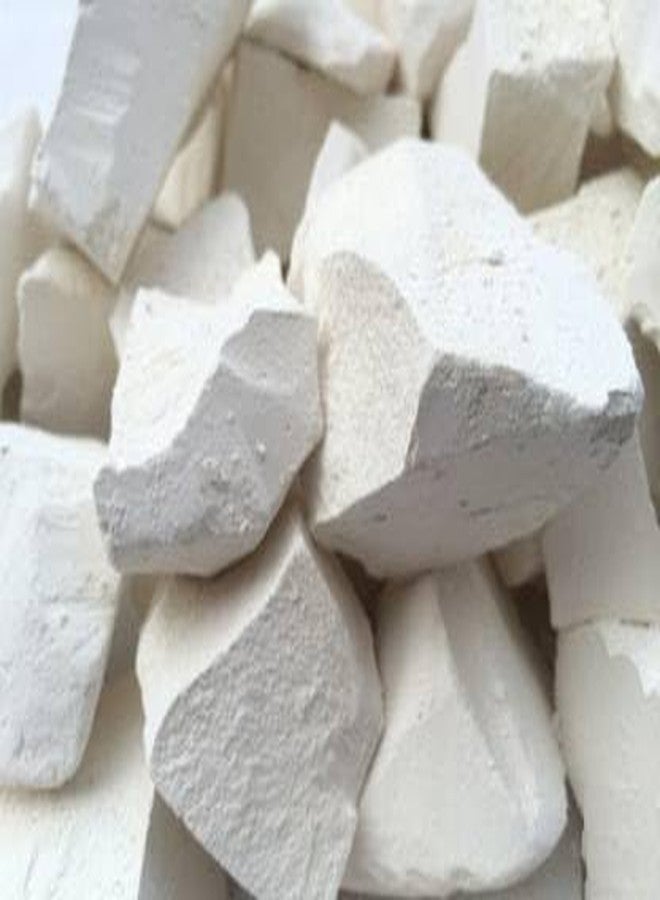 La Jarden® Khadia Mitti 450g for Mandana | Alabaster Natural White Clay for Festival Decoration Diwali | Gyaras Mandana Making Material on Floor | Wall Painting & School Projects | Ready-to-Use Pack - Image 1